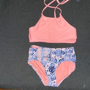 Justice 2 piece swim suit